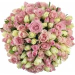 Kytice 100 míchaných růží DENAE 50cm – Zboží Dáma