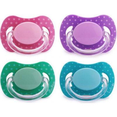 Suavinex fyziologický silikon fialová – Zboží Mobilmania