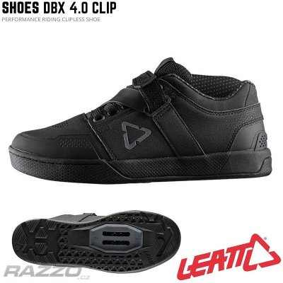 Leatt DBX 4.0 Clip Shoe Black