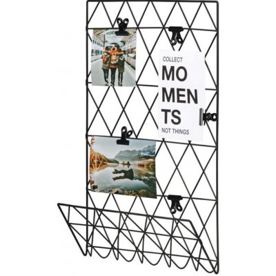 HAMA kovová foto nástěnka s odkládacím prostorem – Zboží Mobilmania