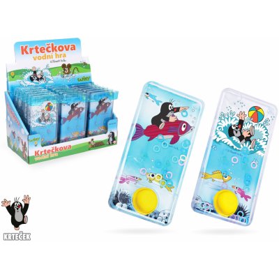 Wiky Vodní hra hlavolam 7x14cm Krtek a míč – Sleviste.cz