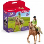 Schleich 42542 Sarah s pohyblivými klouby na koni – Hledejceny.cz