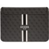 Brašna na notebook Guess PU 4G Printed Stripes Computer Sleeve 13/14" Black, 57983114176