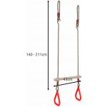 Jipo Hrazda s plastovými madly dřevěná 25383s – Zboží Mobilmania