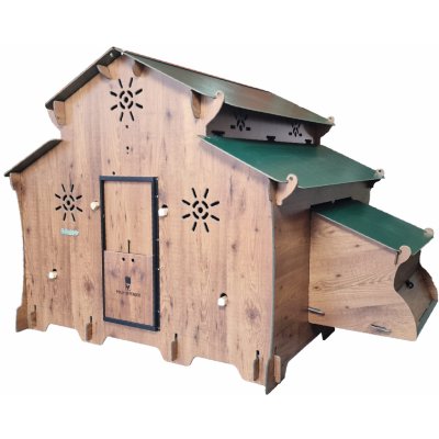 BRAVSON GROUP s.r.o. Kurník pro slepice POLLY FAMILY 5 XL – Sleviste.cz