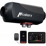 Hcalory HBU1S – nezávislé 8kW dieselové topení, 12V/24V/220V, nádrž 10L, APP HBU1S Black – Sleviste.cz