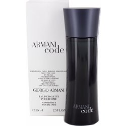 Giorgio Armani Black Code toaletní voda pánská 75 ml tester