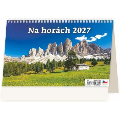 Stolní Na horách 14denní 2027 – Zboží Mobilmania