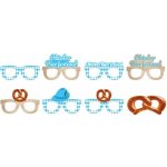 Papírové brýle Oktoberfest – sada 8 ks – Sleviste.cz