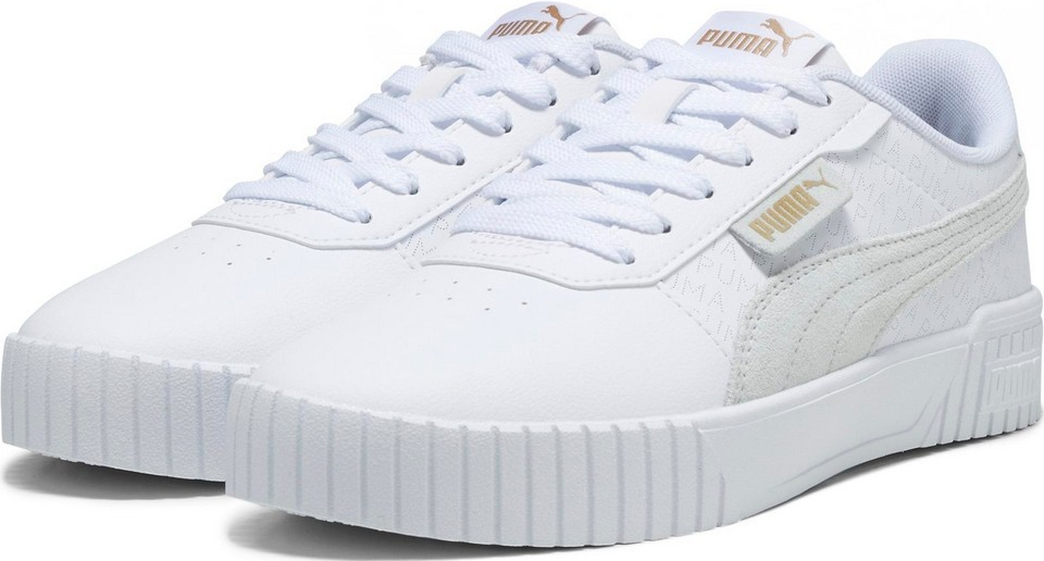 Puma dámské nízké tenisky Carina 2.0 Logobsession 39251801 bílý