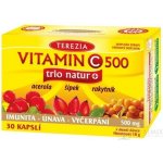 Terezia Vitamin C 500 mg trio natur+ 30 kapslí – Hledejceny.cz