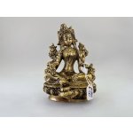 Mosazná soška bohyně Tara 14 cm – Zboží Dáma