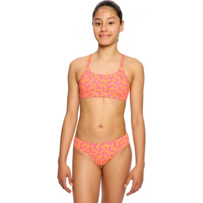 Modibodi crop top Summer Wavy Pink horní díl DPMHDCTWP – Sleviste.cz