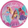 Jednorázové nádobí Procos Talíře papírové Barbie Fantasy 23 cm