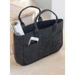 Plstěný Shopper s kapsami antracitová – Zbozi.Blesk.cz