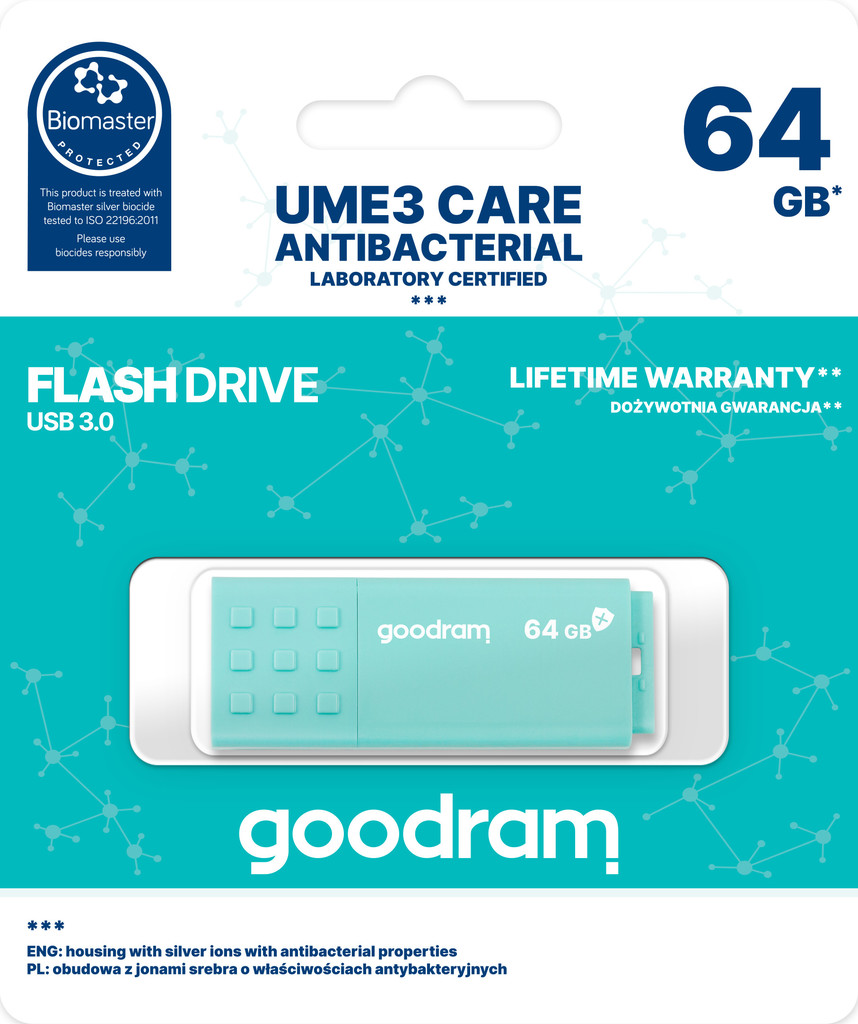 GoodRAM UME 3 Care 64GB UME3-0640CRR11