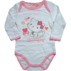 Krásné dětské body Hello Kitty s dlouhým rukávem