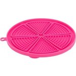 Lick´n´Snack KRUH s přísavkami - podložka k pomalému krmení 18 cm TPR/plast pink – Zboží Dáma