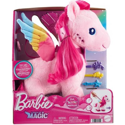 Mattel Barbie Kouzelný poník A Touch of Magic Netflix Interaktivní Pegas 28 – Hledejceny.cz