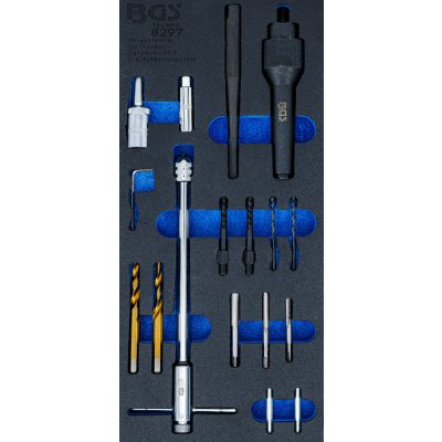 BGS technic 8297 Přípravek pro odvrtání a opravu závitu žhavících svíček M8x1,0 a M10x1,0 - BGS – Zboží Mobilmania