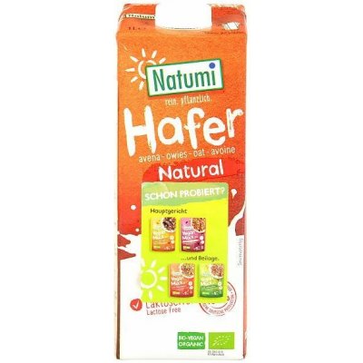Natumi Bio Ovesný nápoj 1 l – Sleviste.cz
