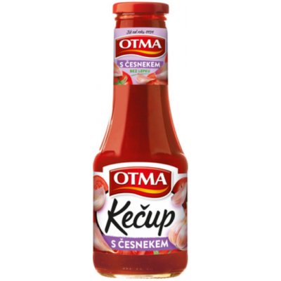 Otma Kečup s česnekem 500 g – Zboží Dáma