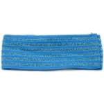 Pružná síťovaná čelenka tmavě modrá – Zboží Dáma