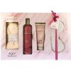 Kosmetická sada The Indulgent Bathing Co. Serene Moments Perfect Pamper Set dárková sada pěna do koupele 300 ml + krém na nohy 100 ml + maska na spaní + ponožky