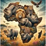 Norimpex Diamantové malování Afrika 30 x 40 cm – Sleviste.cz