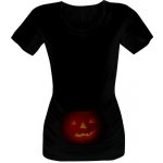 Tričko s potiskem Halloween pro těhotné dámské Černá – Zboží Mobilmania