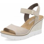 Rieker 68590-60 béžová – Zboží Dáma