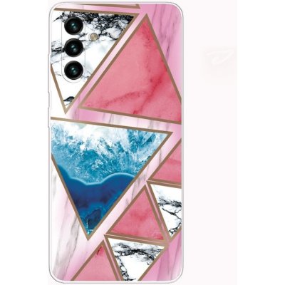 Pouzdro Abstract Pattern Moře v Samsung Galaxy A13 5G Růžové