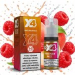 X4 Bar Juice White Peach Razz 10 ml 10 mg – Zboží Dáma