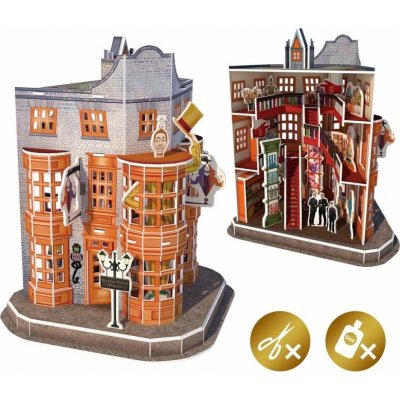 CubicFun 3D puzzle Harry Potter Kratochvilné kouzelnické kejkle 62 ks – Sleviste.cz