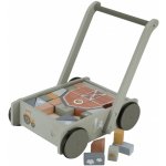 Little Dutch Vozíček s kostkami Farma – Zboží Dáma