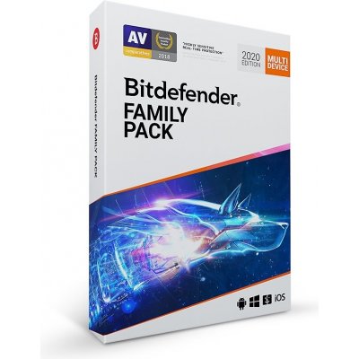 Bitdefender Family pack 2020 pro domácnost na 2 roky (FP01ZZCSN2415LEN)