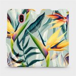 Mobiwear - Xiaomi Redmi 8a - MC02S Žluté velké květy a zelené listy – Zboží Živě