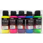 Vallejo Premium Color Fluorescent Color Set (5x60 ml) – Hledejceny.cz