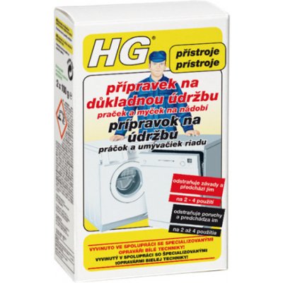 HG intenzivní čistič praček a myček 2 x 100 g – Sleviste.cz