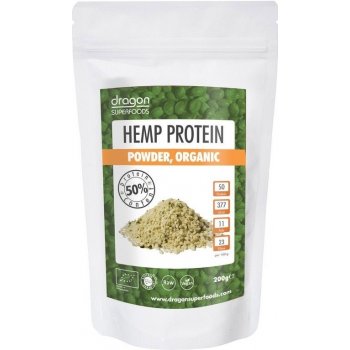 Dragon Superfoods Konopný protein BIO RAW 200 g