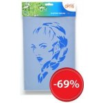 Plastová šablona 20 x 30 cm Tvář 1 – Zboží Dáma Plastová šablona 20 x 30 cm Tvář 1 – Zboží Dáma