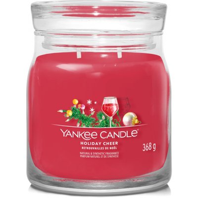 Yankee Candle Signature Holiday Cheer 368 g – Zbozi.Blesk.cz