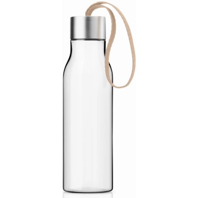 Eva Solo Plochá Backpack Drinking Bottle hnědo-béžové poutko 500 ml