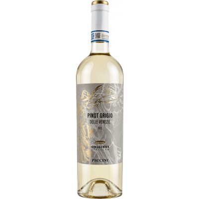 Piccini Origines Pinot Grigio delle Venezie 12% 0,75 l (holá láhev) – Hledejceny.cz