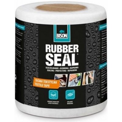 BISON RUBBER SEAL Textilní páska 10 cm x 10 m – Zboží Dáma