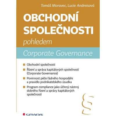 Obchodní společnosti pohledem Corporate Governance – Hledejceny.cz