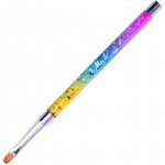 MollyLac Pro Gel Rainbow štetec na gél oválny veľkosť 4 č.2 – Zboží Dáma