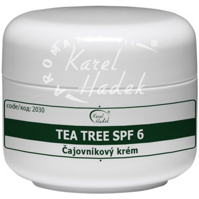 Karel Hadek Tea Tree Spf 6 čajovníkový krém 100 ml