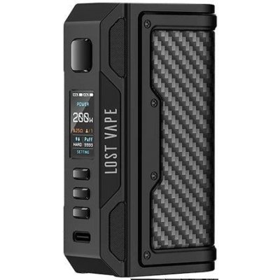 Lost Vape Thelema Quest 200W grip Black Carbon Fiber – Zboží Dáma