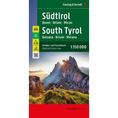 Jižní Tyrolsko 1:150 000 / automapa